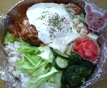 ロコモコ弁当
