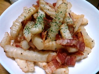 冷凍ポテトで