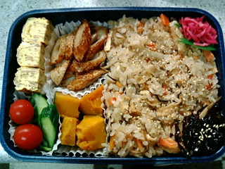 混ぜご飯弁当